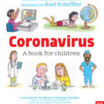 Front cover of the Coronavirus for children book